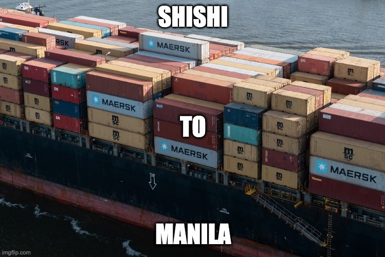 SHISHI to MANILA